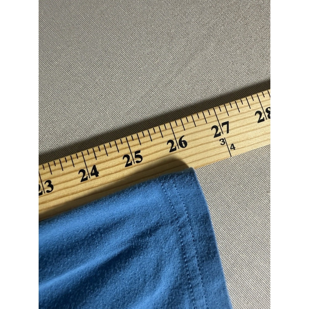 Under Armour Project Rock Shirt Adult Large Blue Get To Work Long Sleeve Mens - Picture 11 of 11
